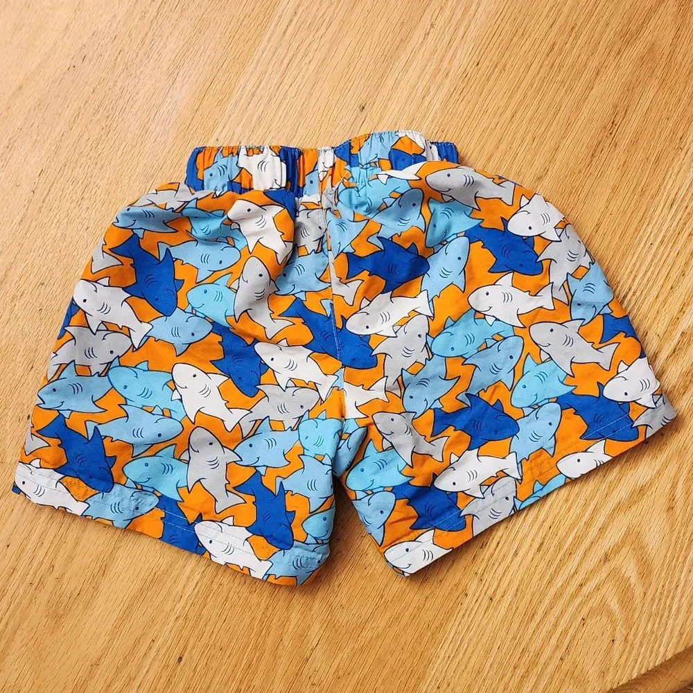 Wippette Toddler Shark Swim Trunks Size 2T